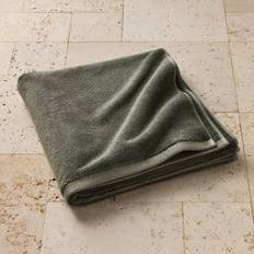 Casaluna Organic Oversized Olive Bath Towel Green (165.1x83.8cm)
