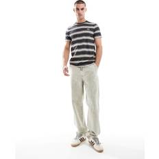 Fred Perry T-shirts Fred Perry Men's Fine Stripe T-Shirt - Grey