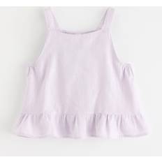 Linen Tank Tops Lindex Tank Top In Linen Blend With Flounce