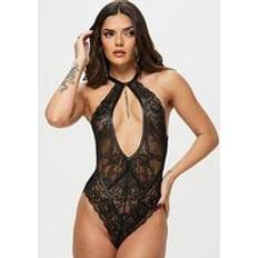 Guld Undertøjssæt Ann Summers Fascinate Gold Tassle Chain Detail Crotchless - Black