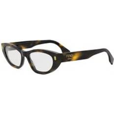 Fendi Peekaboo ISeeU Medium Läder Brun