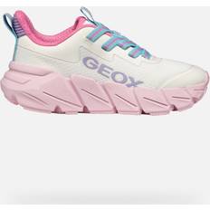 Geox Barnskor Geox Flexypers Fast Sneakers - Vit/Rosa