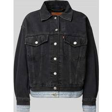 Levi's Outerwear Levi's 90's Denim Layered Trucker Jacket - Black