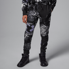 Jordan Nike MVP Older Kids' Fleece Printed Trousers - Black
