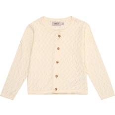 Lange ærmer Trøjer Only Mini Cardigan - Lysegrå