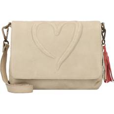 Taschendieb Wien Herzweg Shoulder Bag Leather - Beige
