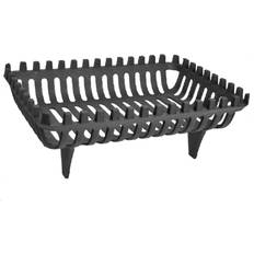 Fireplaces Symple Stuff Solid Fireplace Grate Black 18cm H x 46cm W x 32cm D