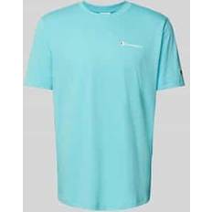 Champion Herre T-shirts Champion Authentic Athletic Apparel Bluser & T-shirts - Aqua/Hvid