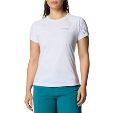 Titanium Shirts Columbia Women's Cirque River Pro Short Sleeve Crew Shirt - White