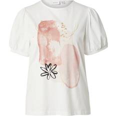 Vila Herr T-shirts Vila Rundringad T-shirt - Vit