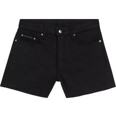 Calvin Klein Dame Bukser & Shorts Calvin Klein Denim Mom Shorts - Black Denim