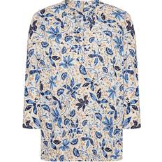 Soyaconcept Tøj Soyaconcept Felicity Bluse Air Blue Combi - Beige/Meleret