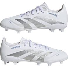 33 Fodboldstøvler adidas Predator League Firm Multi-Ground Kids Støvler - Cloud White/Silver Metallic/Bright Royal