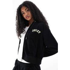 Juicy Couture Tops Juicy Couture Nala Collegiate Hoodie - Black
