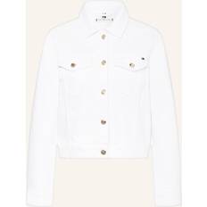 Tommy Hilfiger White Outerwear Tommy Hilfiger Slim Denim Jacket - White