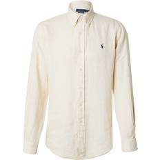 Polo Ralph Lauren Fitted Linen Shirt - Cream