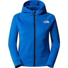 The North Face Boy's Mountain Athletics Full Zip Hoodie Fleecejacka Barn - Blue