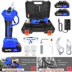 Cordless Electric Pruning Shears with 2 Battery