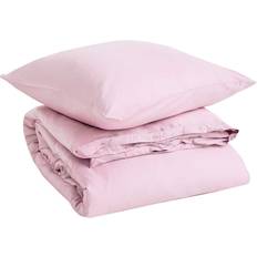 Movesgood Bamboo Påslakanset 220x220 Rosa Påslakan Rosa