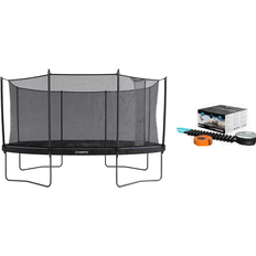 North Trampoline Oval Trampoliner North Trampoline Pioneer Trampoline Oval 350x250cm + Safety Net + Jumpgames