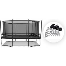 North Trampoline Oval Trampoliner North Trampoline Explorer trampoline Oval 500x350cm + Safety Net + Jumpgames