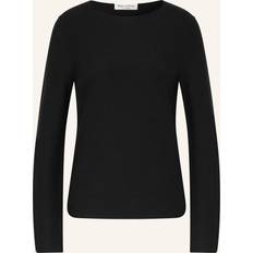 Marc O'Polo Dam Tröjor Marc O'Polo Longsleeve Boat Neck Dam Stickade Tröja - Blå