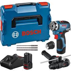 Gsr 12v 35 Bosch Professional 12V System Akku-Bohrschrauber GSR 12V-35 FC inkl. 2 x 3,0-Ah-Akku, Ladegerät GAL 12V-40, 2 FlexiClick Aufsätze, Zubehör-Set, in L-BOXX – Amazon Exclusive Set