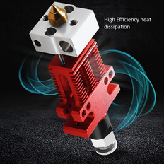3D-Printers ShipItFurniture Cr6 Se 3D Printer Extruder Assembled Hot End With Silicone Cover