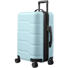 Open Story carry on suitcase gray