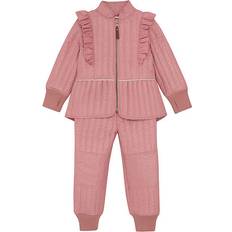 Reflexer Vinterset En Fant Old Rose Termo Sett M.Glitter - Gammal Rose