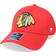 Fanatics NHL Röd Adjustable Keps Chicago Blackhawks Primary Logo Core Velcro Strap Red