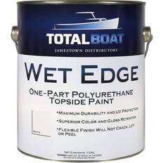 Boat Care & Paints TotalBoat TotalBoat Wet Edge Marine Topside Paint for Boats, Fiberglass, and Wood White, Gallon