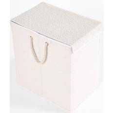 OHS Bouclé Foldable Laundry Basket