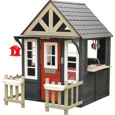 Playhouse Kidkraft Riverscape Wooden Playhouse Set Navy Blue