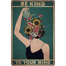 Iron Framed Art Vintage Tin Sign 8x12 Inch Framed Art 8x12"