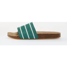 adidas Adilette Tofflor - Collegiate Green/Core White/Gum