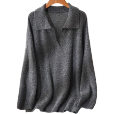 Shein Plus Size Loose Drop Shoulder Sweater - Autumn/Winter