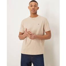 Gant Överdelar Gant Regular Fit Shield T-Shirt - Torr Sand