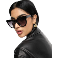 ASOS Chunky Flare Cat Eye Sunglasses - Black