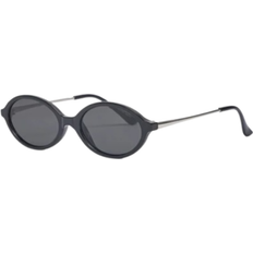 Aldo Javona Oval Sunglasses - Black/Silver