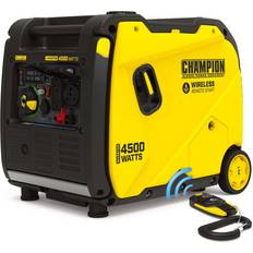Power Tools Champion Power Equipment 4500-Watt Wireless Remote Start RV Ready Portable Inverter Generator