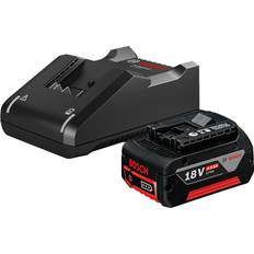 Bosch Batteries & Chargers Bosch Starter Set 1 x GBA 18V 4.0Ah + GAL 18V-40 Professional