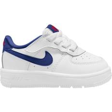 Babies Children's Shoes Nike Force 1 Low EasyOn Trainer - White