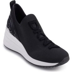 DKNY Keeva Wedge Sneakers - Black