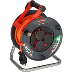 Kabelvinda ip44 25m Brennenstuhl garant v2 ip44 kabeltrommel 25m outdoor mit überhitzungsschutz Orange