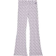Leggings - Lilla/Hvid
