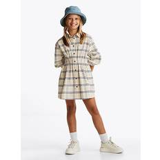 Tommy Hilfiger Kjoler Børnetøj Tommy Hilfiger Corduroy Check Shirt Dress