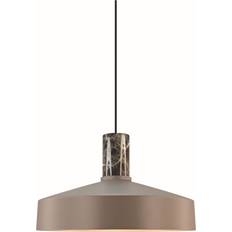Nordlux Marmor Pendellampor Nordlux Elvas Marble Taklampa Ljus Brun Ø37 37,5 x 37,5 x 13 cm Pendellampa ∅ 37.5cm