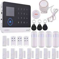 Motion Surveillance & Alarm Systems Neoglint 4G WiFi Wireless Home Alarm System 2.4 Inch TFT