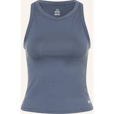Fitness - Grå Toppe Under Armour Motion High Neck Tank Downpour - Mørkegrå